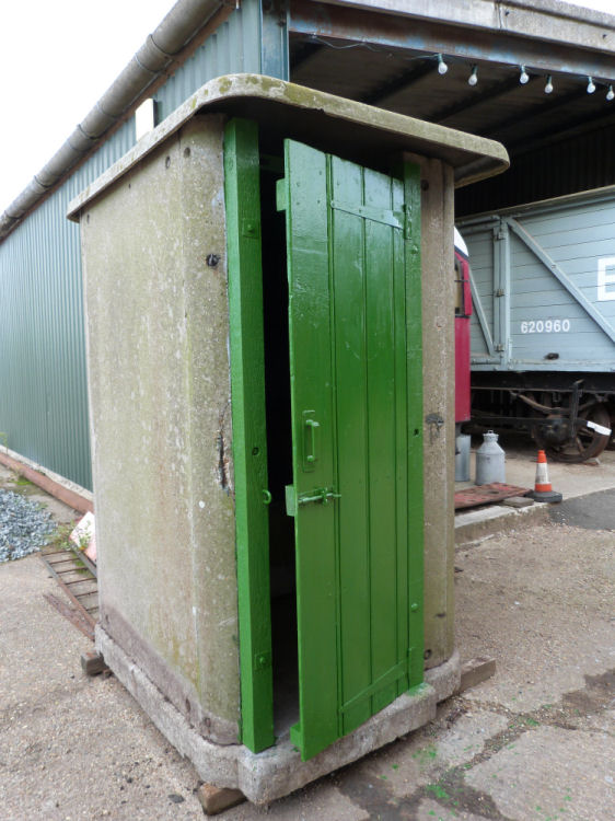 B.R. Fogman's hut recovered from near Langford & Ulting Station, Maldon Branch, August 2015